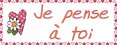 Gif animé je pense à toi coeur